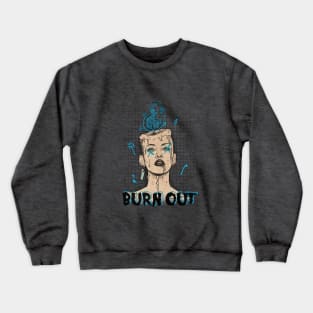 Burn out Crewneck Sweatshirt